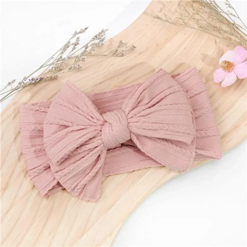 Baby Girl Headbands 6 Pack Nylon Bow Hairbands Newborn Infant Toddler Accessorie